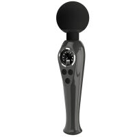 Černý elegantní masážní přístroj Wand pro ženy 90 programů - 70698736 - 5
