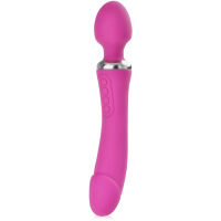 DVOUSTRANNÝ VIBRÁTOR NAHŘÍVANÝ 45 °C HORKÝ MASTURBÁTOR – 73213361 - 7