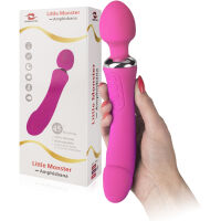 DVOUSTRANNÝ VIBRÁTOR NAHŘÍVANÝ 45 °C HORKÝ MASTURBÁTOR – 73213361 - 3