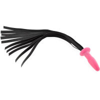ANÁLNÍ KOLÍK A BIČÍK 2V1 ANAL PLUG NA PENETRACI A BDSM  - 74619460 - 2