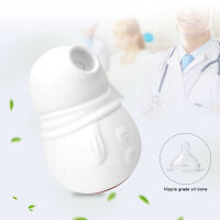 Masážní stimulátor vzduchových vln ve tvaru sněhuláka na stimulaci klitorisu - 10 funkcí potěšení - 70340892 - 8