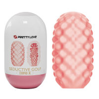 Elastický gelový masturbátor s kuličkami pro muže 9 cm - 77780088 - 2