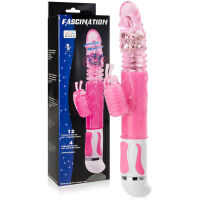 POSUVNĚ-ROTAČNÍ VIBRÁTOR S MOTÝLKEM -ABSOLUTNÍ ROZKOŠ  – 82333739 - 6