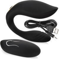 VIBRÁTOR PRO DVOJICE MASAŽÉR VIBRAČNÍ VAJÍČKO NA DÁLKOVÉ OVLÁDÁNÍ - 10 SEX FUNKCÍ  - 77721187 - 5