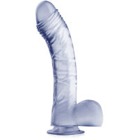 MĚKOUČKÉ DILDO STRAP-ON GELOVÝ PENIS NA POPRUZÍCH - 71608363 - 2