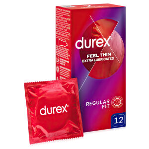 Durex Feel Thin Extra Lubricated tenké kondomy - 74515930