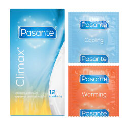 Pasante Climax chladivé a hřejivé kondomy 12 ks - 74385011