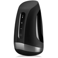 SATISFYER MEN HEAT VIBRATION - MASTURBÁTOR IMITUJÍCÍ ORÁLNÍ SEX S FUNKCÍ NAHŘÍVÁNÍ DO 40°C  - 77171897 - 2