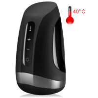 SATISFYER MEN HEAT VIBRATION - MASTURBÁTOR IMITUJÍCÍ ORÁLNÍ SEX S FUNKCÍ NAHŘÍVÁNÍ DO 40°C  - 77171897 - 4