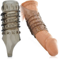 GELOVÝ NÁVLEK NA PENIS A VARLATA S MASÁŽNÍMI VÝČNĚLKY - 74445391 - 3