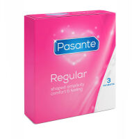 Pasante Regular klasické kondomy s rezervoárem 3 ks - 79479525 - 3