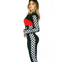 Senzuální kombinéza se zipem Racer Girl erotické prádlo - 76219697 - 3