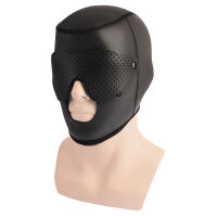 Kožená maska s páskou přes oči pro BDSM seance a hraní scén - 77039546 - 5