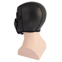 Kožená maska s páskou přes oči pro BDSM seance a hraní scén - 77039546 - 6