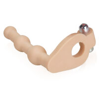 Vibrační erekční kroužek na penis s masážním zařízením 14 cm - 76609366 - 4