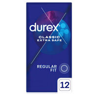 Durex Classic Extra Safe silnější zesílené kondomy 12 ks - 78404279 - 2