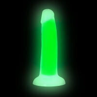 Zelené fluorescenční dildo penis 14 cm svítí ve tmě - 74750883 - 2
