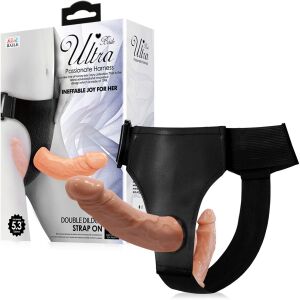 STRAP-ON PRO ŽENY DVOJITÝ PENIS NA PEGGING POPRUHY - 71762248