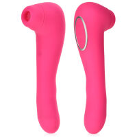 SACÍ MASAŽÉR NA KLITORIS - VIBRÁTOR G SPOT S FUNKCÍ OHŘEVU DO 45°C, MASTURBÁTOR 2V1 RŮŽOVÁ BARVA- 79267537 - 3