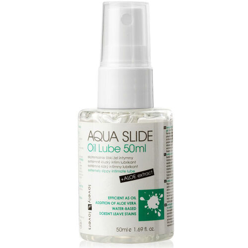 LL AQUA SLIDE OIL  50ml - INTIMNÍ OLEJ S ALOE   -SEH 07