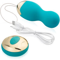 VIBRUJÍCÍ MASAŽÉR VAGÍNY S DÁLKOVÝM OVLÁDÁNÍM VENUŠINY KULIČKY  – 78290214 - 2