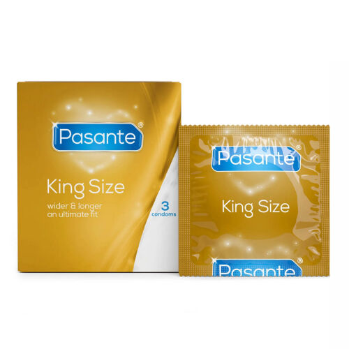 Pasante King Size velké kondomy 60 mm 3ks - 73184770