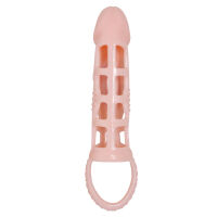 Vibrující síťovaný návlek na penis – nezapomenutelné zážitky – 75182215 - 3