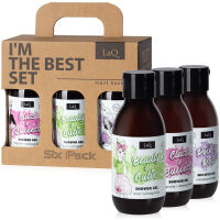 Veganská sada sprchových gelů pro ženy BEAUTY & CUTIE 6x100ml - 76246146 - 2