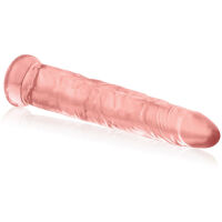 ŠTÍHLÉ  ANÁLNĚ VAGINÁLNÍ DILDO - GELOVÉ ELASTICKÉ TÁGO - 77879764 - 2