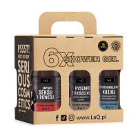 LAQ veganská sada sprchových gelů pro muže ČISTOBALECK 6x100ml - 78609627 - 4