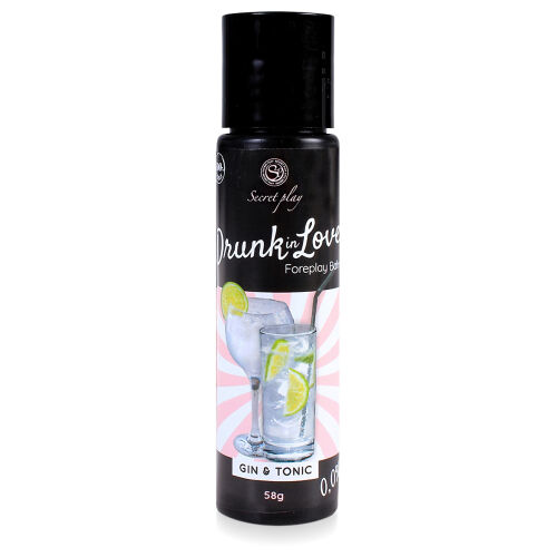 Jedlý balzám pro předehru a mazlení Gin & Tonic 58 ml - 74713745