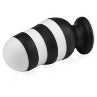 Velký silikonový anální kolík na silné přísavce 8,2 cm - 79703586 - 5