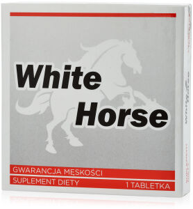 WHITE HORSE PRO MUŽE 1 TABLETKA - PŘÍPRAVEK POSILUJÍCÍ EREKCI  - 73668308
